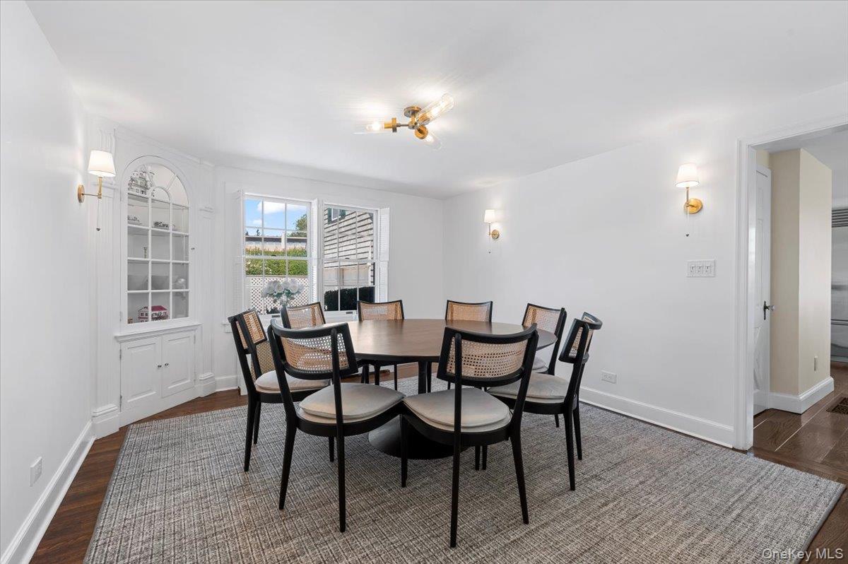 2 Strongs Lane Water Mill, NY 11976 - Photo 20 of 47 Dining room featuring dark wood finished floors