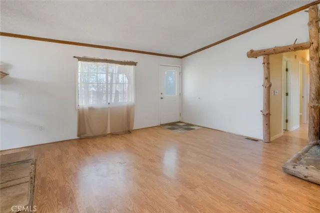 a kitchen with a stove and a table