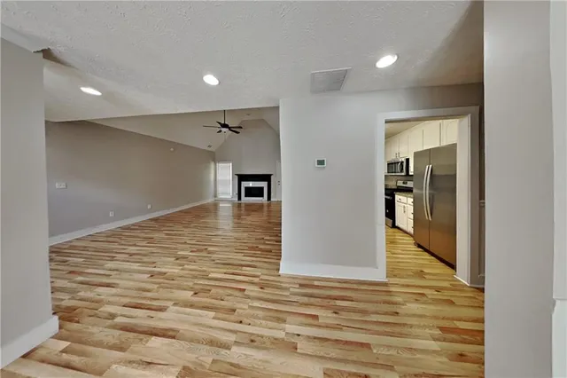 a view of empty room