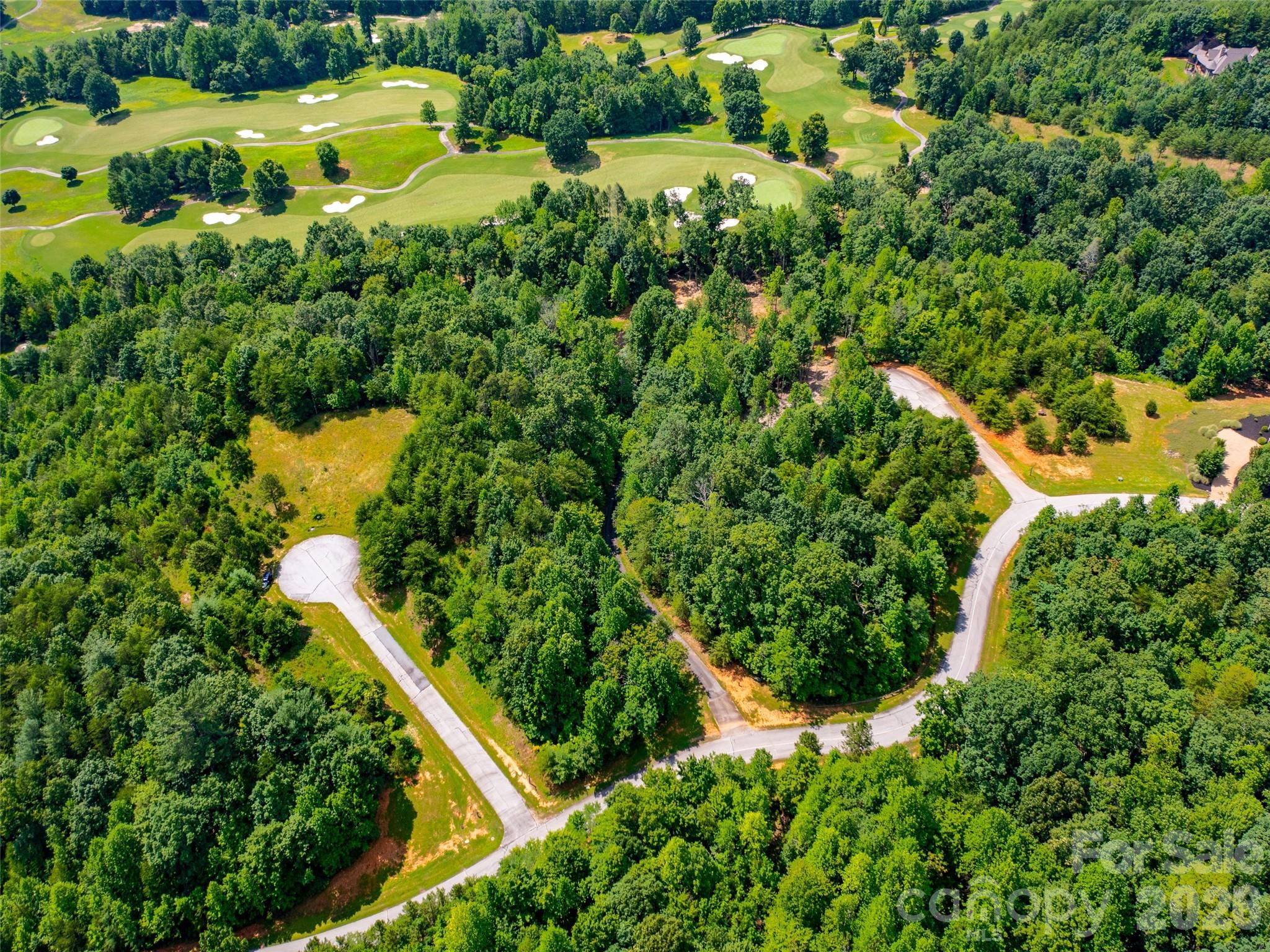 142 Elkton Court Mill Spring, NC 28756 - Photo 16 of 24 an aerial view of residential house with outdoor space and swimming pool