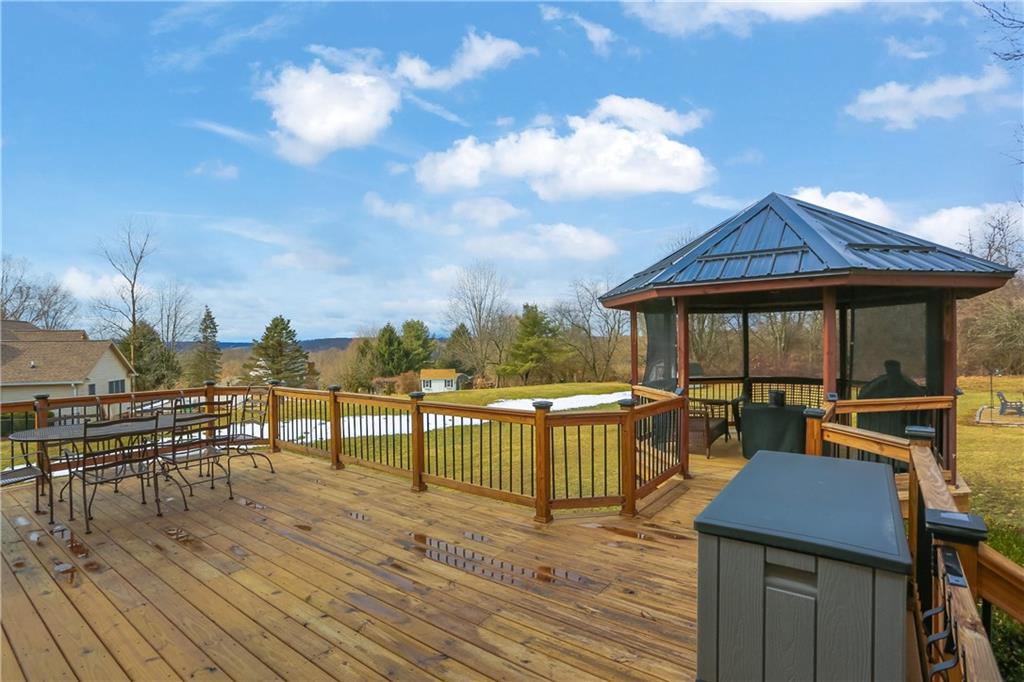 365 Fanker Road Harmony, PA 16037 - Photo 39 of 50 New metal roof on gazebo. Perfect for outdoor entertaining.
