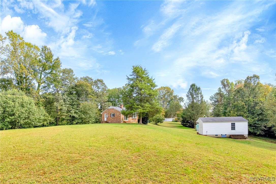 3050 Rose Mount Road Walkerton, VA 23177 - Photo 32 of 35 View of yard with a shed