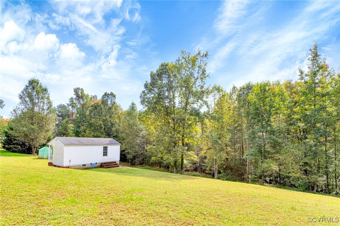 3050 Rose Mount Road Walkerton, VA 23177 - Photo 33 of 35 View of yard with an outdoor structure