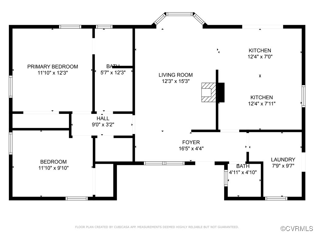 3050 Rose Mount Road Walkerton, VA 23177 - Photo 35 of 35 Floor plan