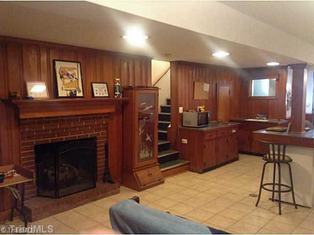 113 Ridgewood Drive Lexington, NC 27292 - Photo 14 of 16 Other. Basement Fireplace/Den