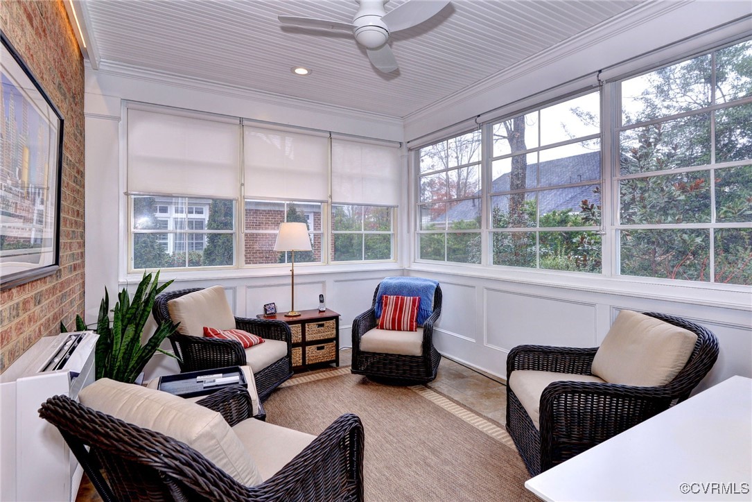 104 Edenbridge Williamsburg, VA 23188 - Photo 18 of 50 a outdoor living space with furniture and a large window