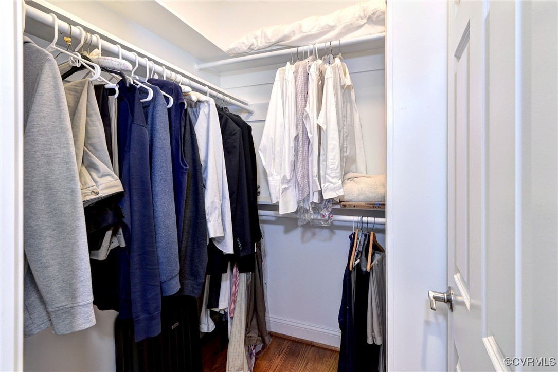 104 Edenbridge Williamsburg, VA 23188 - Photo 27 of 50 a view of walk in closet with clothes and shoes