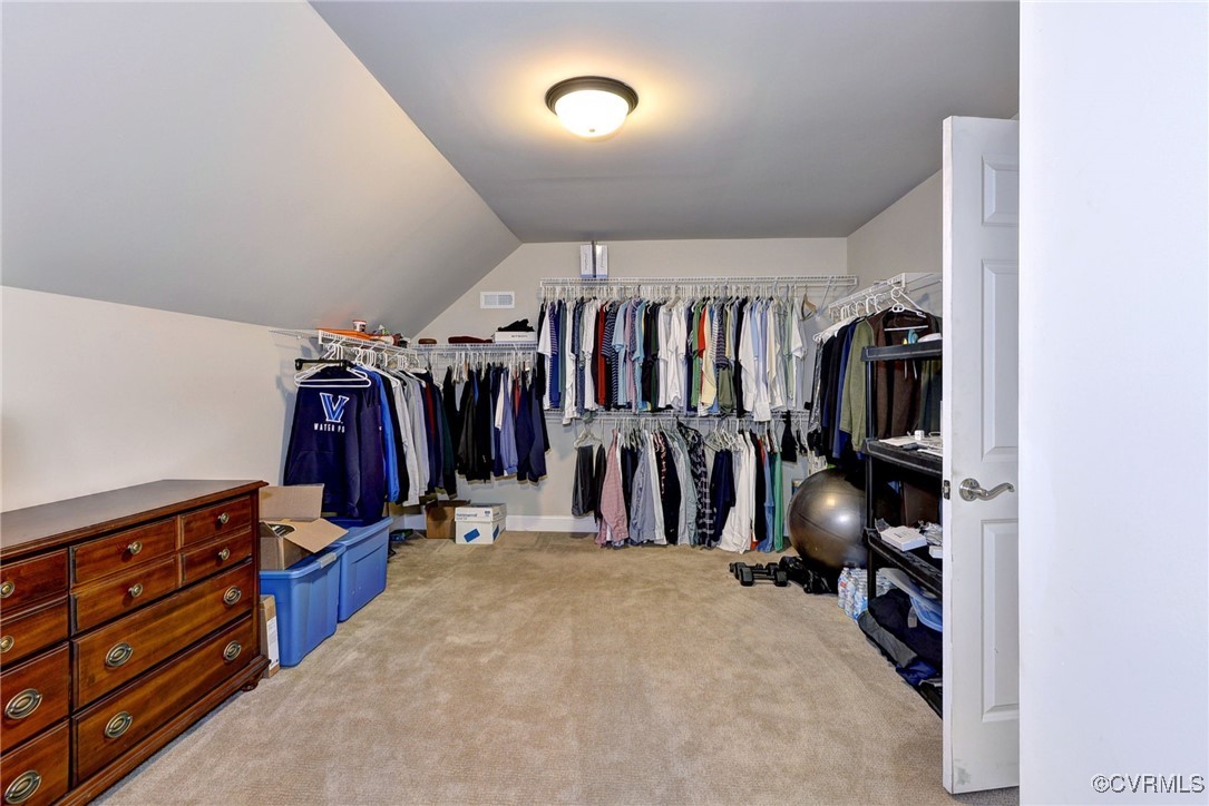 104 Edenbridge Williamsburg, VA 23188 - Photo 39 of 50 a view of walk in closet with clothes and shoes