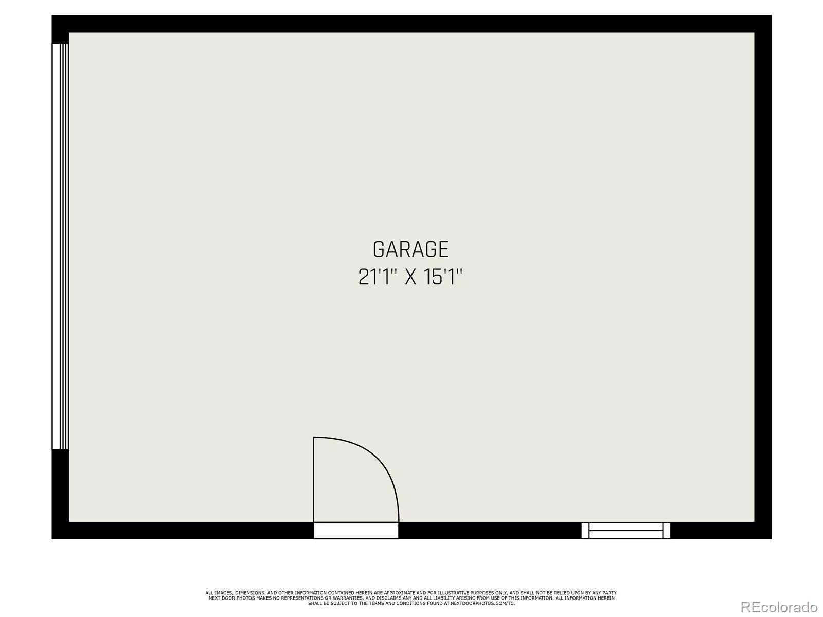 3621 Oneida Street Denver, CO 80207 - Photo 34 of 35 a picture of a floor plan