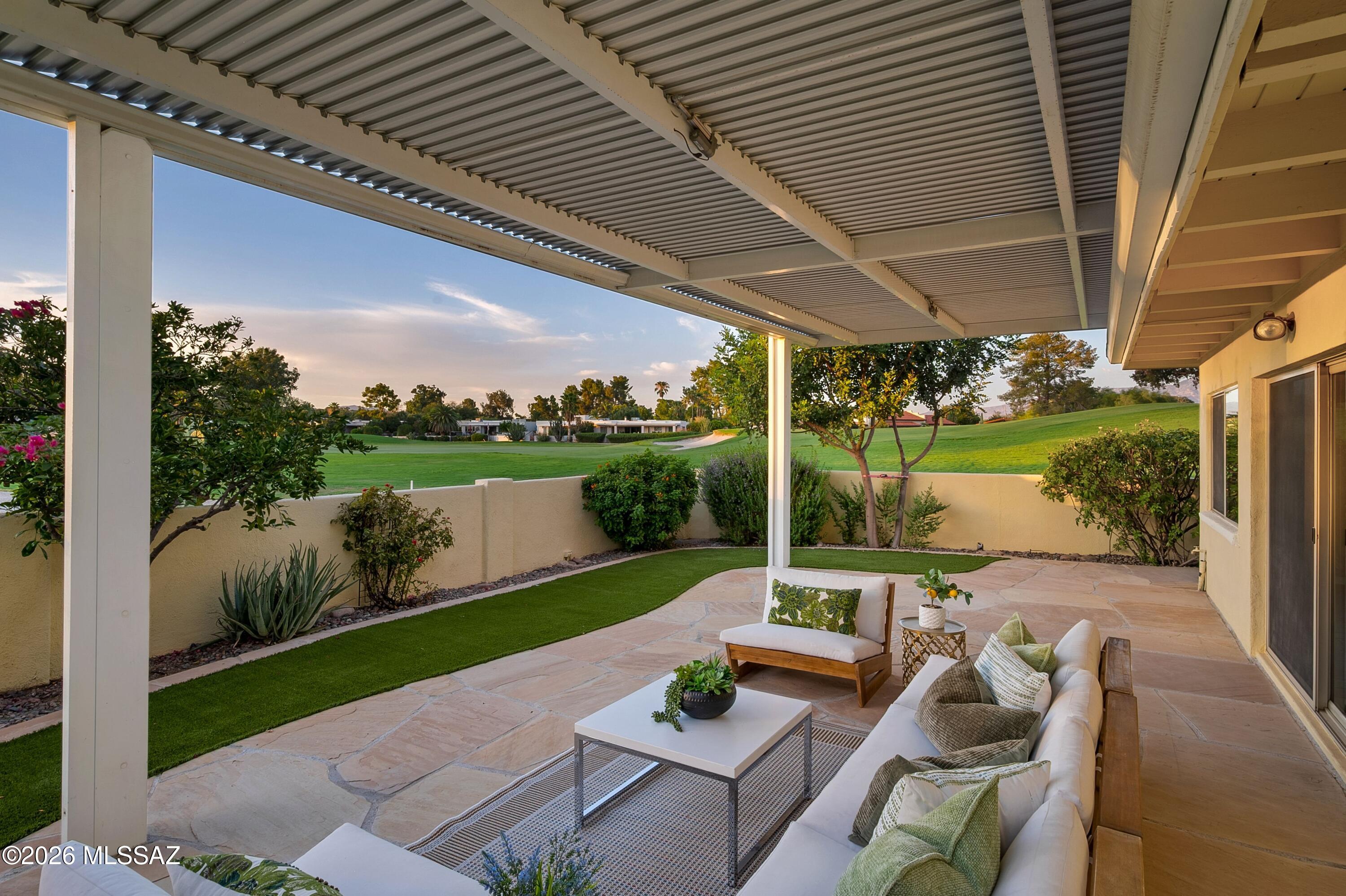 2702 West Magee Road Tucson, AZ 85742 - Photo 37 of 51 Backyard Patio W/ Pergola
