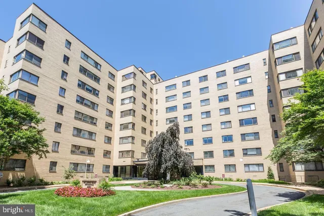 a front view of a building