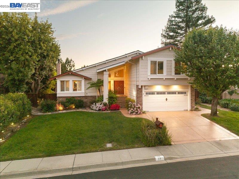 17 Suva Court San Ramon, CA 94582 - Photo 47 of 47 a front view of a house with a yard and garage