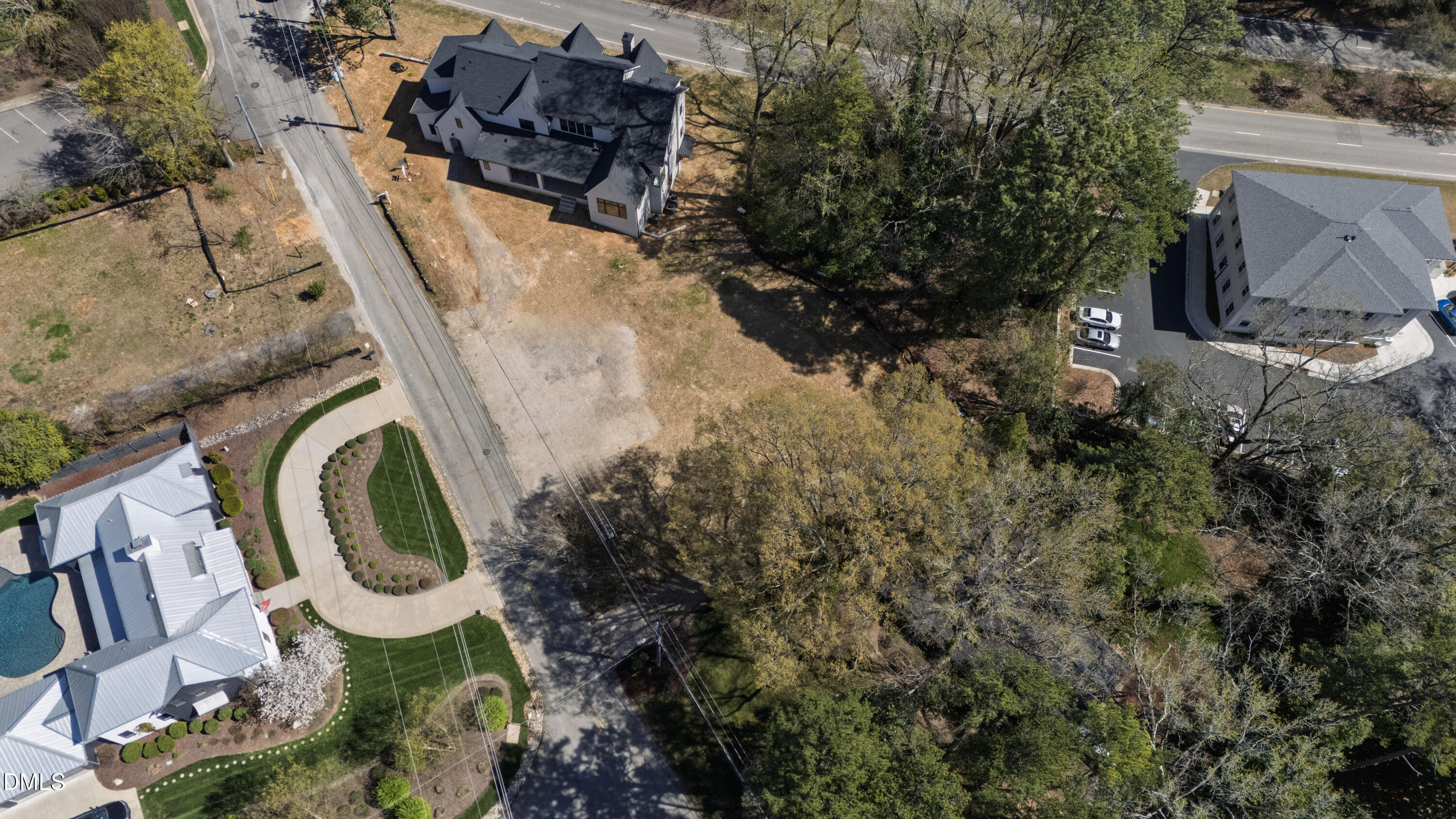 109 Edenburgh Road Raleigh, NC 27608 - Photo 5 of 10 an aerial view of a house with outdoor space