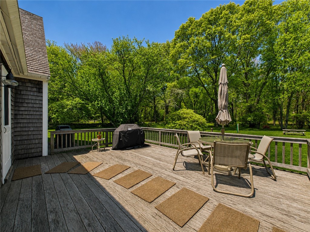 307 Stony Fort Road Saunderstown, RI 02874 - Photo 9 of 48 I told you it was a large deck.