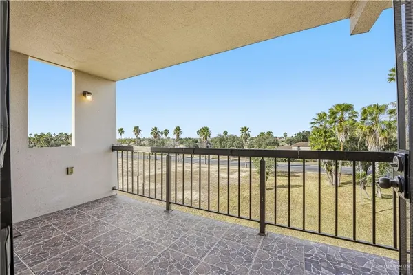 a view of tall building