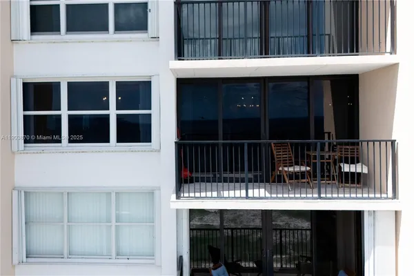 a view of front door