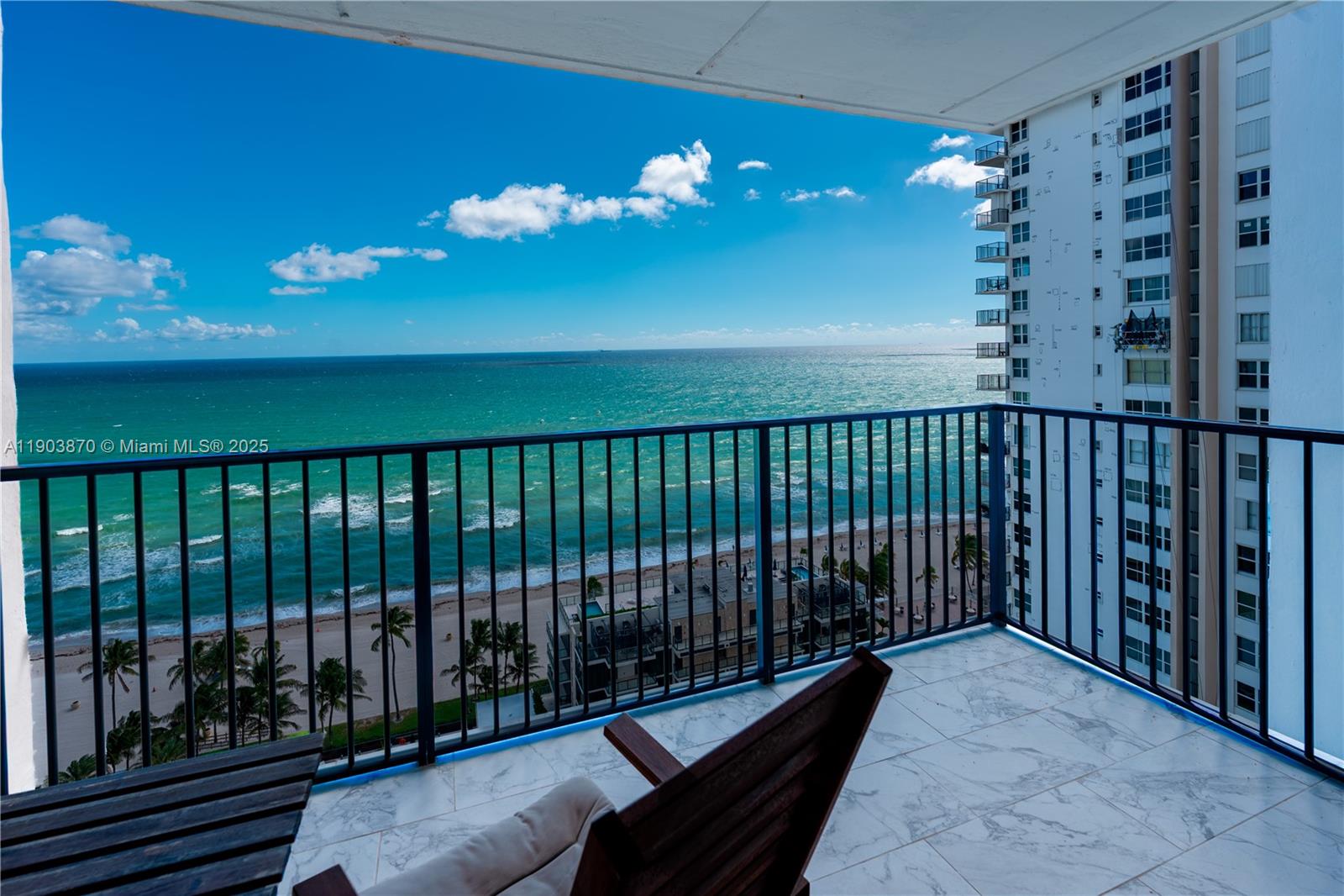 2101 South Ocean Drive, Unit 2002 Hollywood, FL 33019 - Photo 5 of 23 a view of balcony with staircase