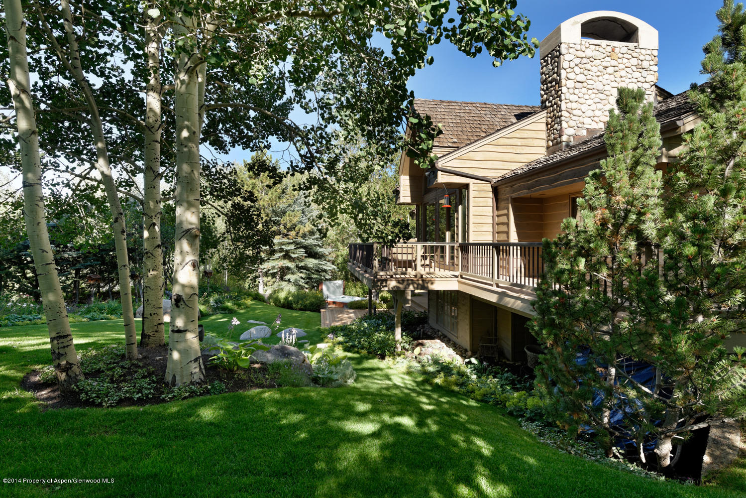 446 East Reds Road Aspen, CO 81612 - Photo 5 of 11 a front view of a house with a yard