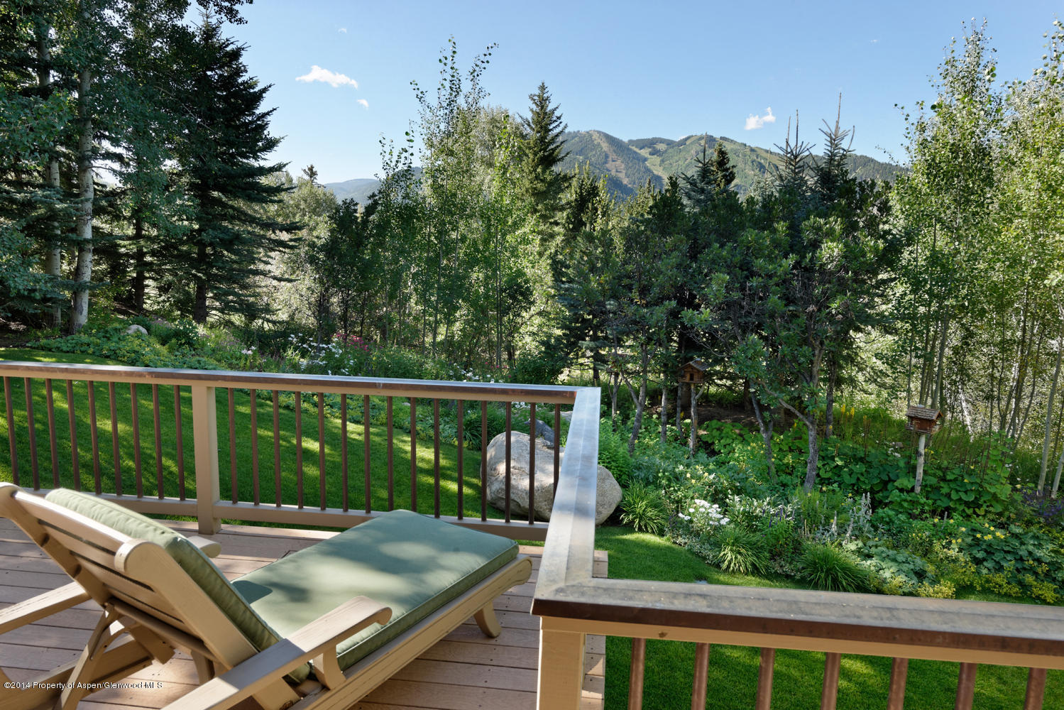 446 East Reds Road Aspen, CO 81612 - Photo 7 of 11 a view of a balcony with wooden floor and outdoor seating
