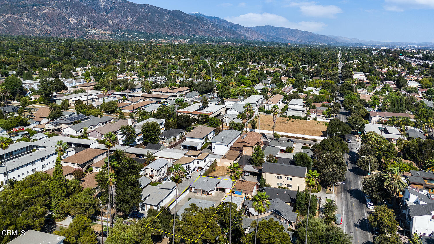 504 North Catalina Avenue Pasadena, CA 91106 - Photo 39 of 42 an aerial view of residential house with outdoor space