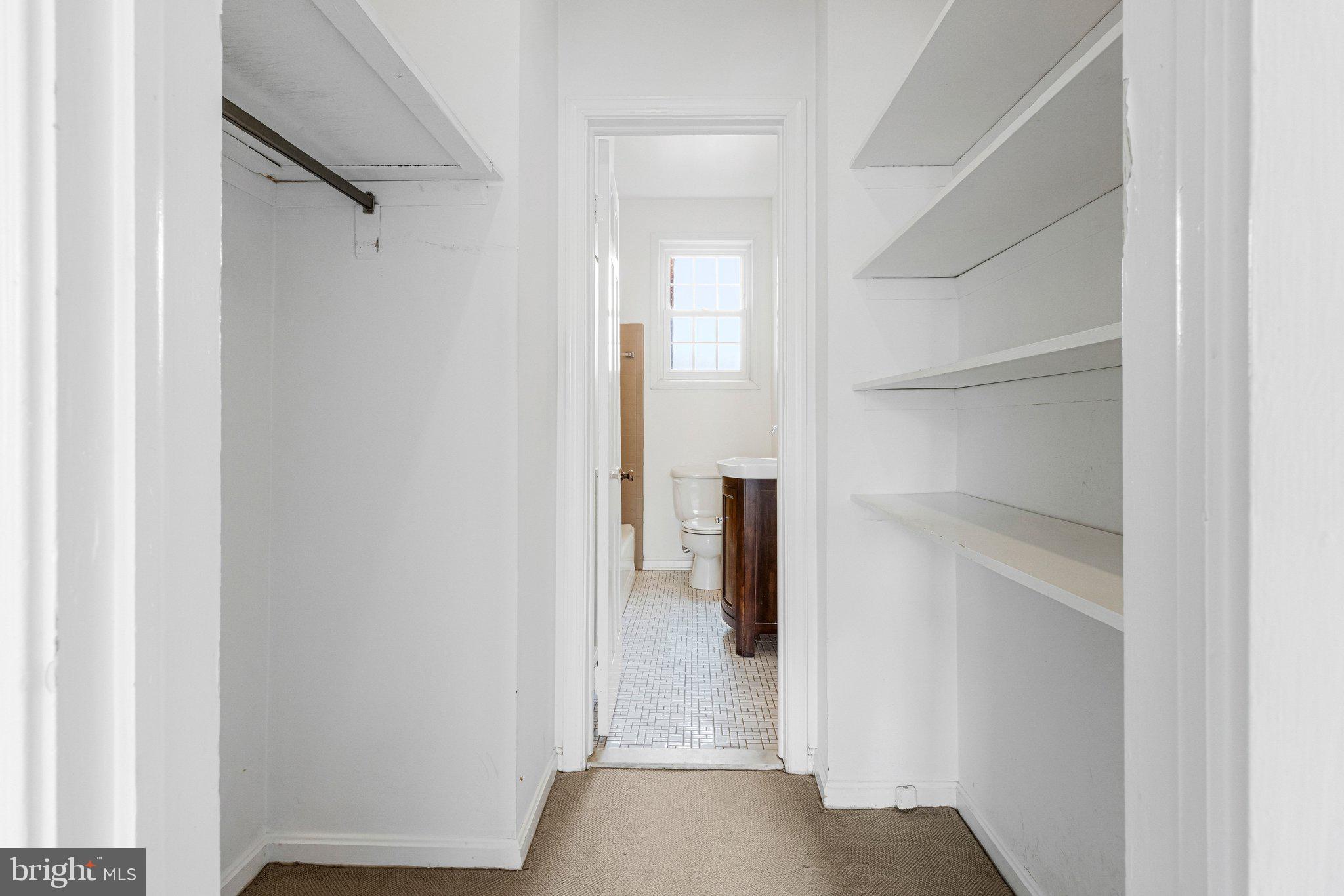 511 2nd Street Southeast Washington, DC 20003 - Photo 21 of 32 Ensuite Primary w/ closet/hall leading to Bath.