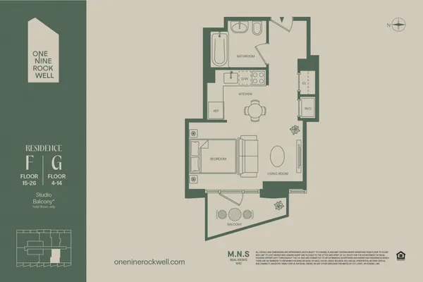 $3,240 | 19 Rockwell Place, Unit 9G | Fort Greene