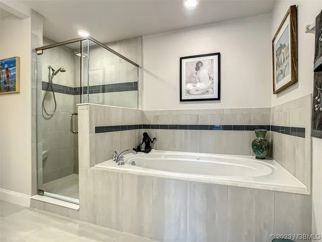 a view of a balcony with wooden floor