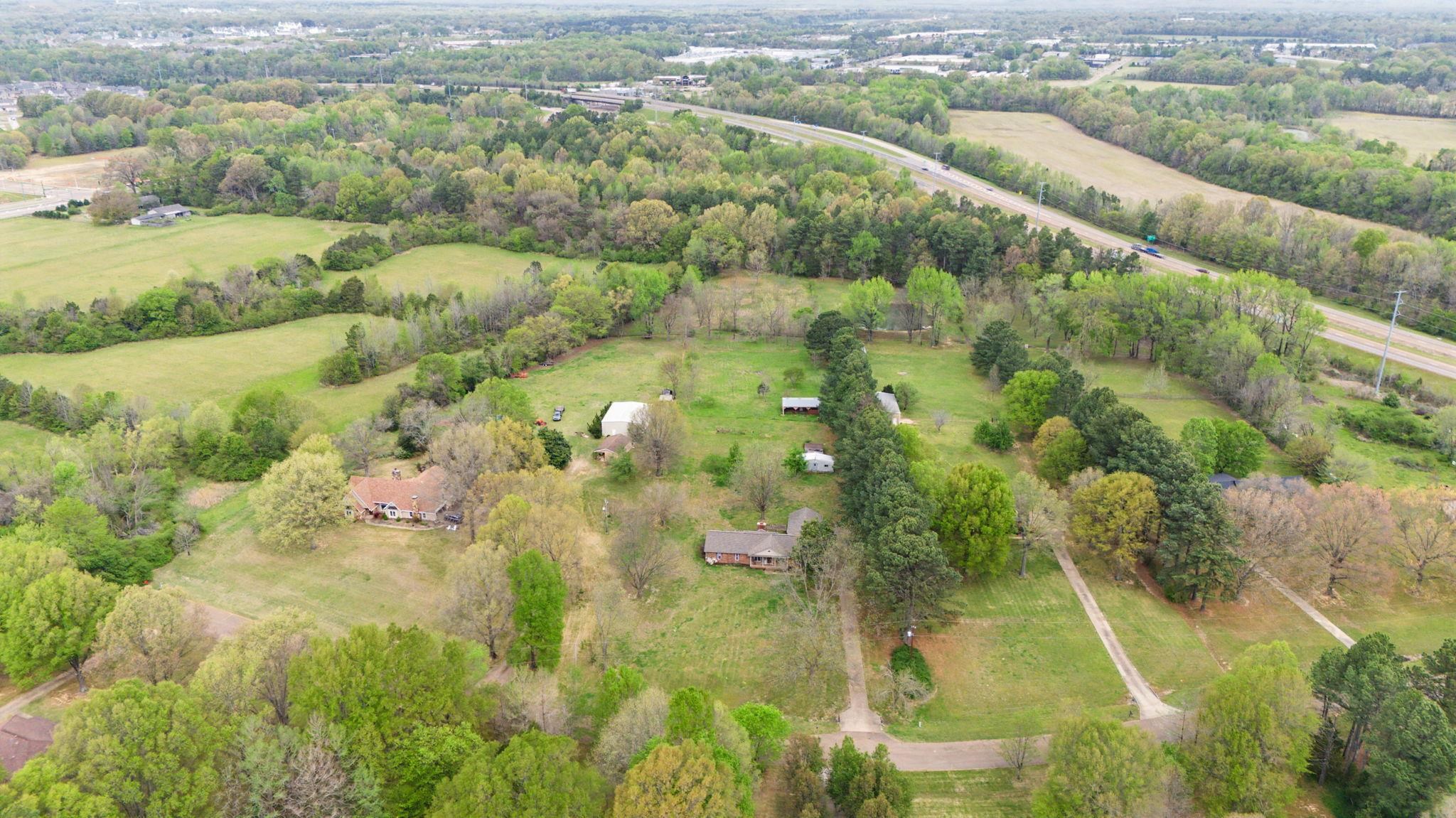 11380 Sycamore Farms Road Collierville, TN 38017 - Photo 4 of 35 Overview of rural landscape