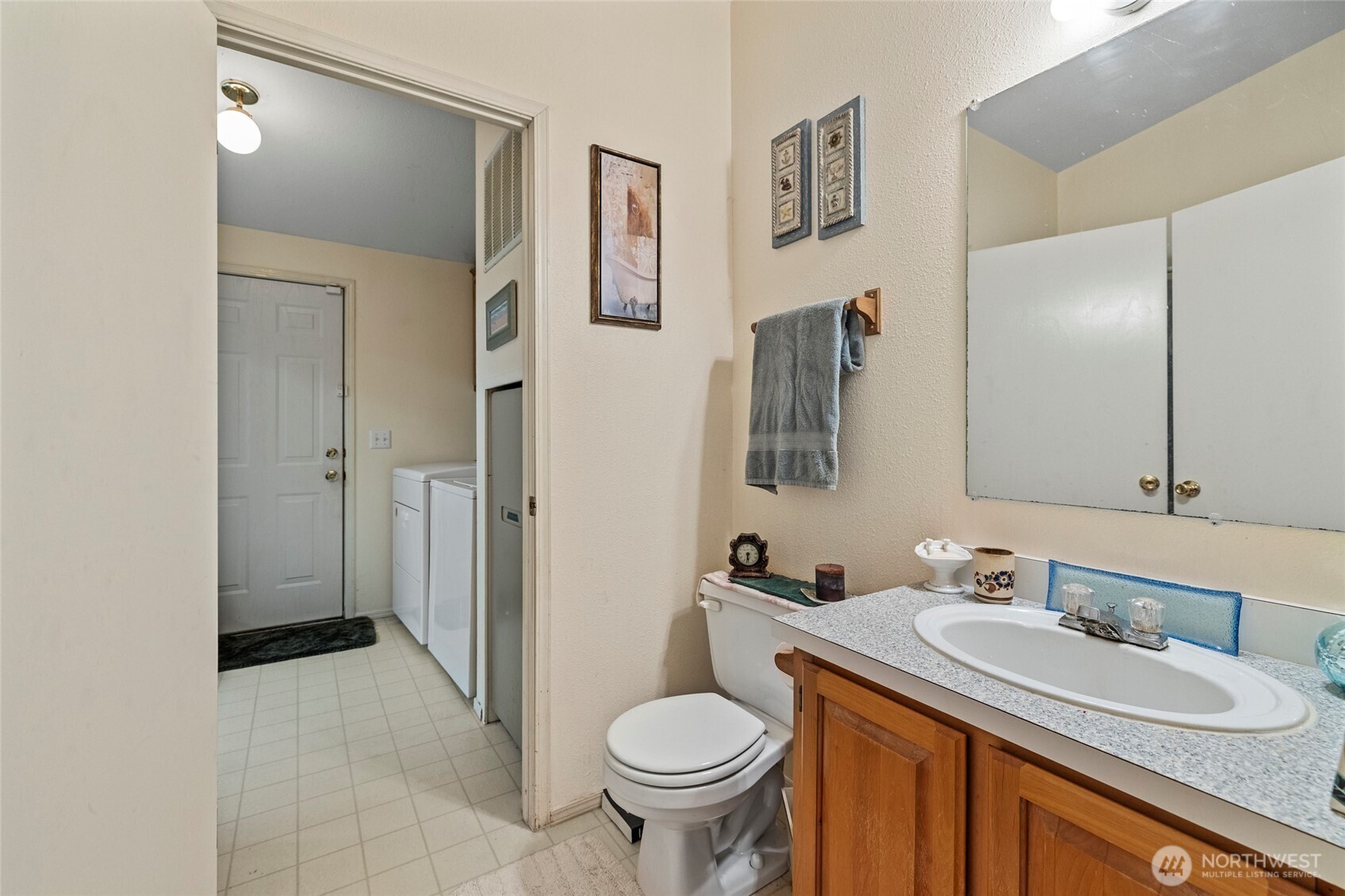 42041 Cedar Street Concrete, WA 98237 - Photo 25 of 33 a bathroom with a toilet sink and mirror