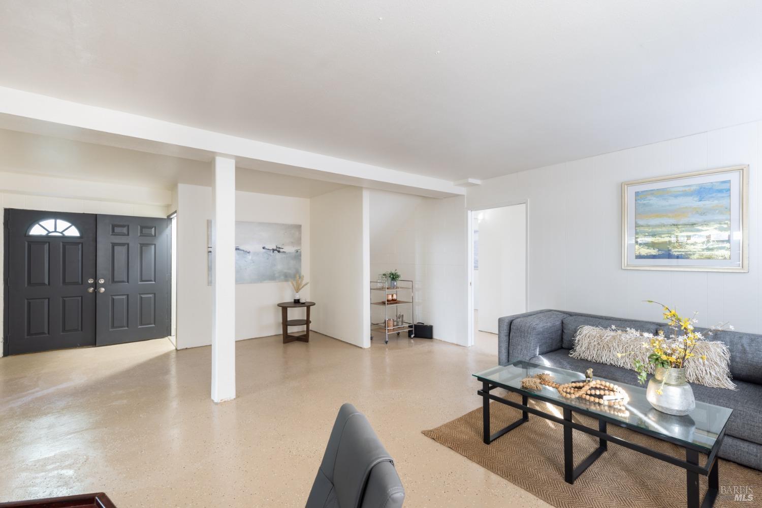 1720 Milton Road Napa, CA 94559 - Photo 29 of 34 Enter the bottom level finished for playroom