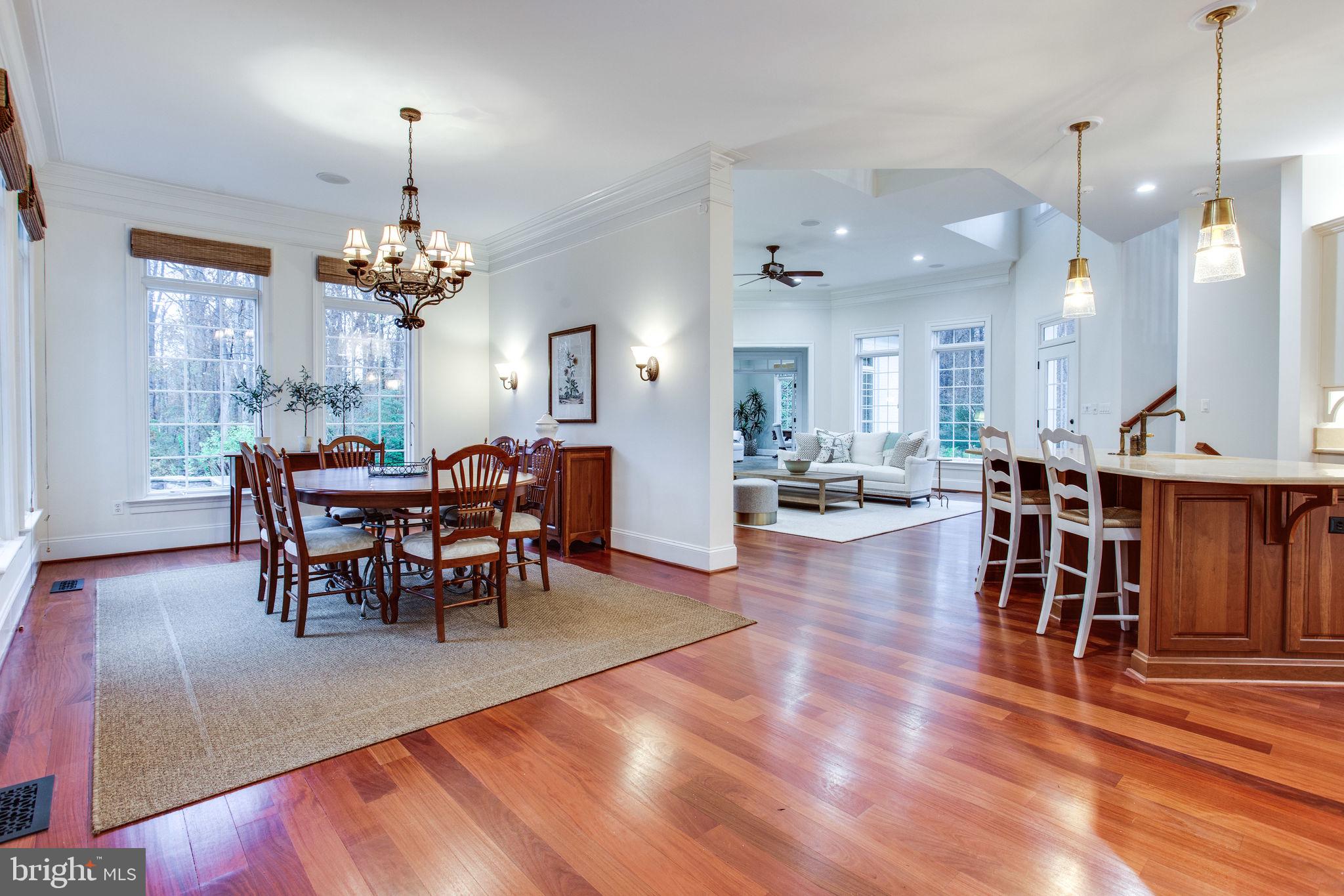 10464 Springvale Meadow Lane Great Falls, VA 22066 - Photo 19 of 103 Gleaming Santos Mahogany flooring