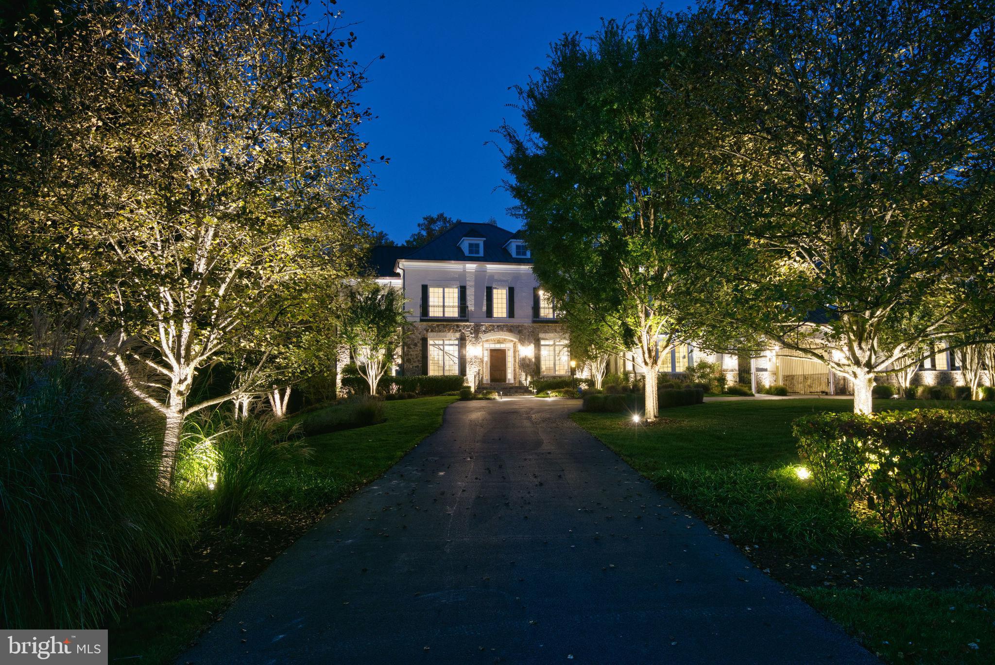 10464 Springvale Meadow Lane Great Falls, VA 22066 - Photo 2 of 103 Beautiful approach w/ landscape lighting