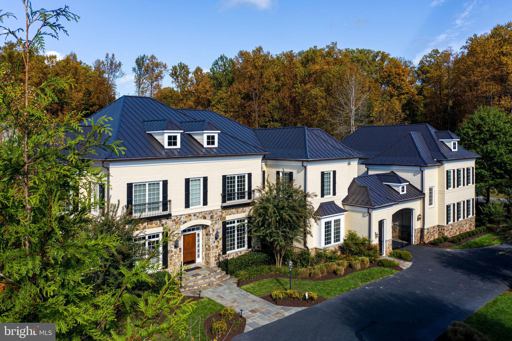 10464 Springvale Meadow Lane Great Falls, VA 22066 - Photo 88 of 103 Gated entrance to motor court