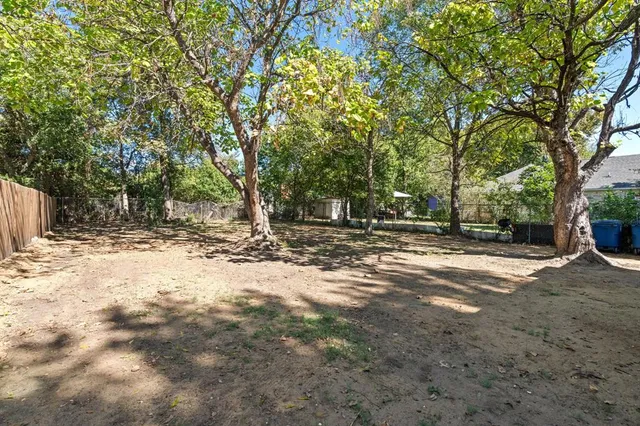 a view of outdoor space with trees