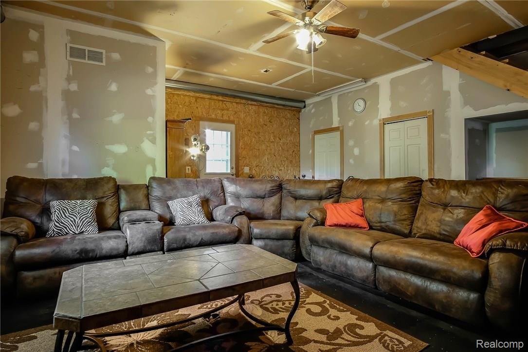 4533 Bentley Lake Road Howell, MI 48843 - Photo 30 of 63 Attached garage converted to living space (heated)