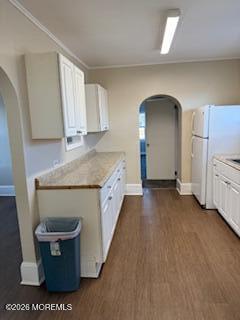 561 Summer Street, Unit 2 Long Branch, NJ 07740 - Photo 4 of 18 a bathroom with a sink a toilet and mirror