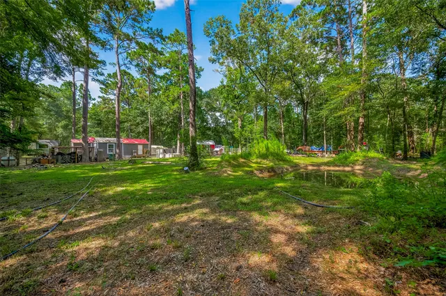 a view of outdoor space with deck and yard