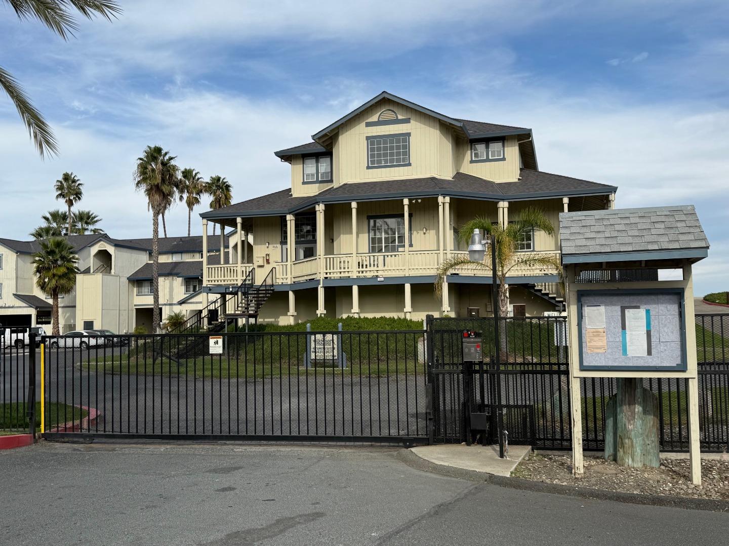 3660 Wells Road Oakley, CA 94561 - Photo 61 of 63 a front view of a house with a iron gate