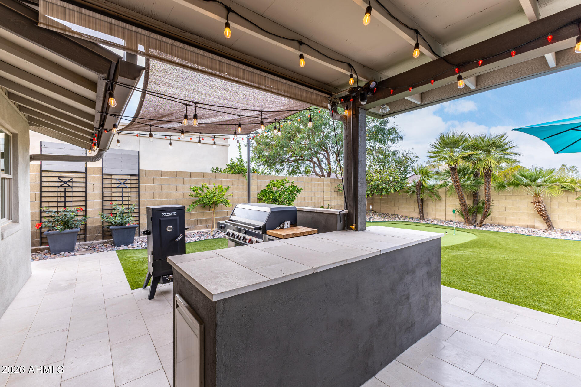 3220 East Hatcher Road Phoenix, AZ 85028 - Photo 36 of 50 a view of an outdoor kitchen