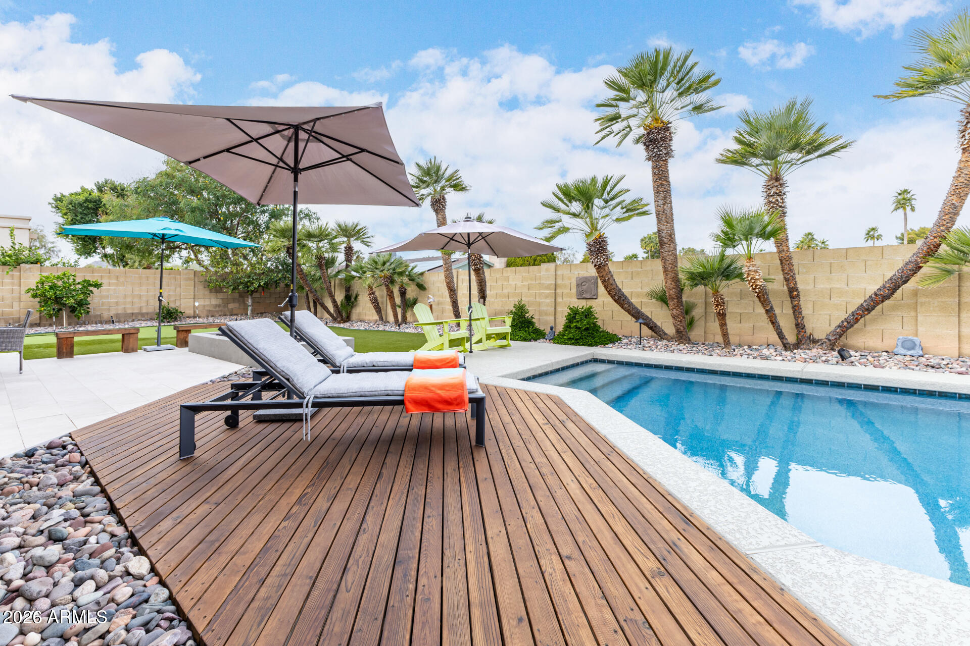 3220 East Hatcher Road Phoenix, AZ 85028 - Photo 41 of 50 swimming pool with outdoor seating