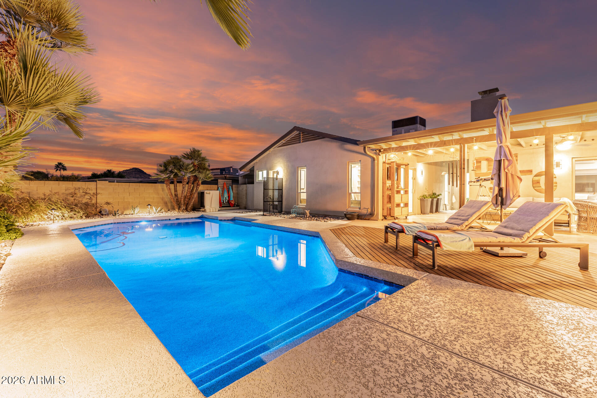 3220 East Hatcher Road Phoenix, AZ 85028 - Photo 50 of 50 a view of a swimming pool with an outdoor seating