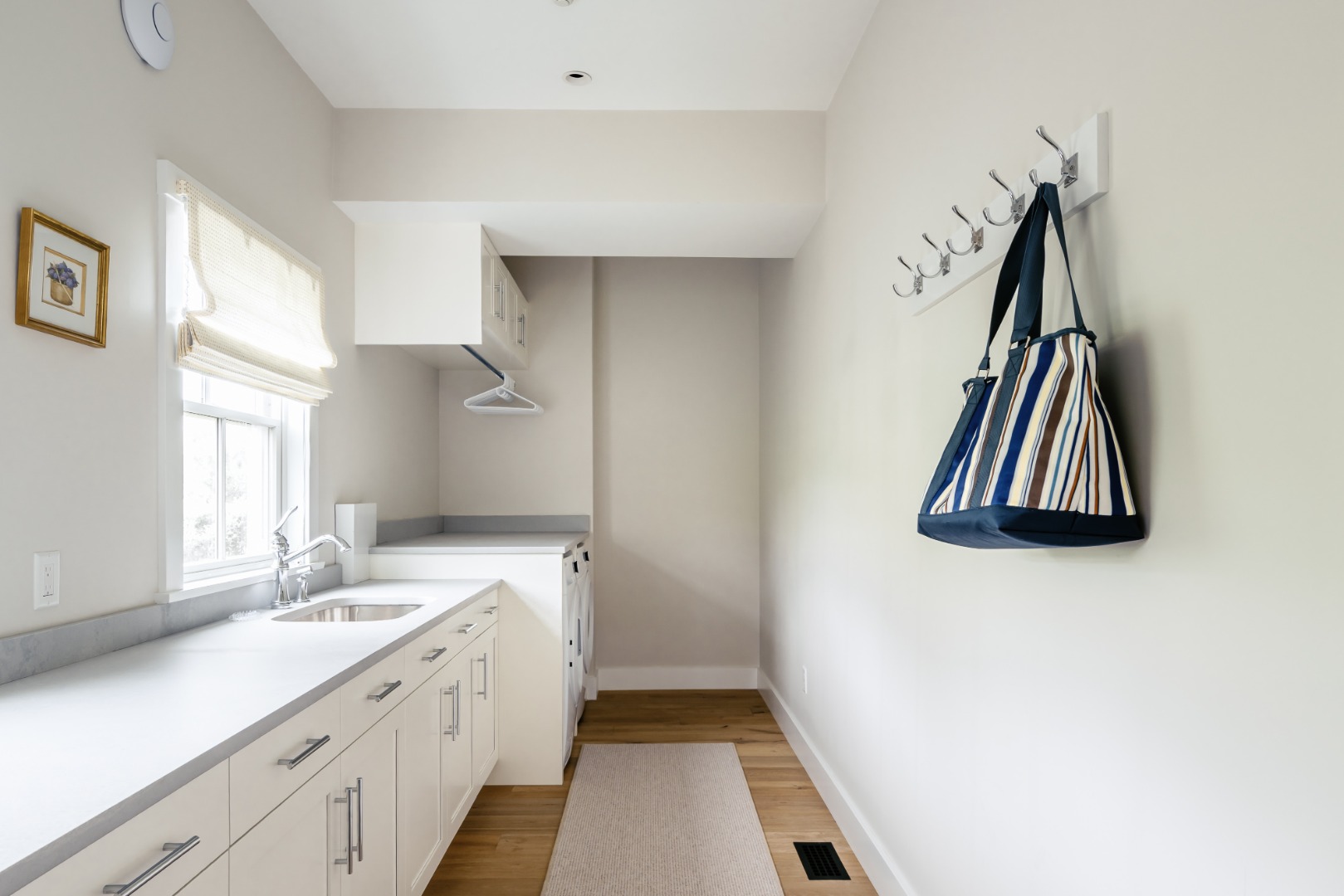 86 Cliff Road Nantucket, MA 02554 - Photo 24 of 29 a bathroom with a sink a mirror and a shower