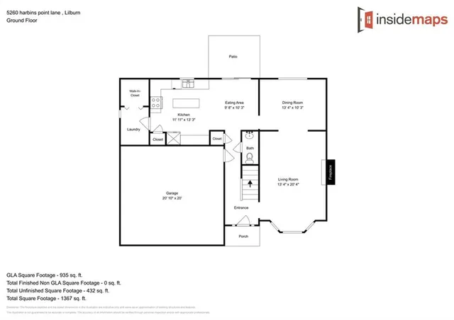 $2,250 | 5260 Harbins Point Lane Northwest, Lilburn, GA 30047