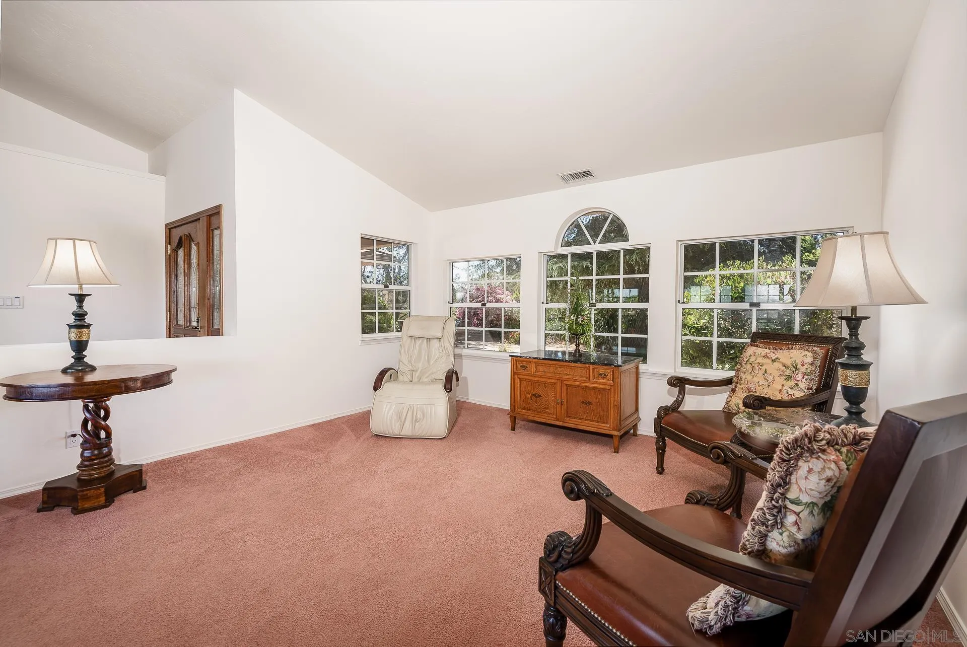 4241 Via El Dorado Fallbrook, CA 92028 - Photo 16 of 64 a living room with furniture and a large window