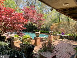 11316 Lapham Drive Oakton, VA 22124 - Photo 15 of 87 Beautiful pillars lead to pool area