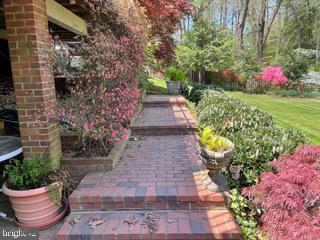 11316 Lapham Drive Oakton, VA 22124 - Photo 16 of 87 Brick/stone walkway