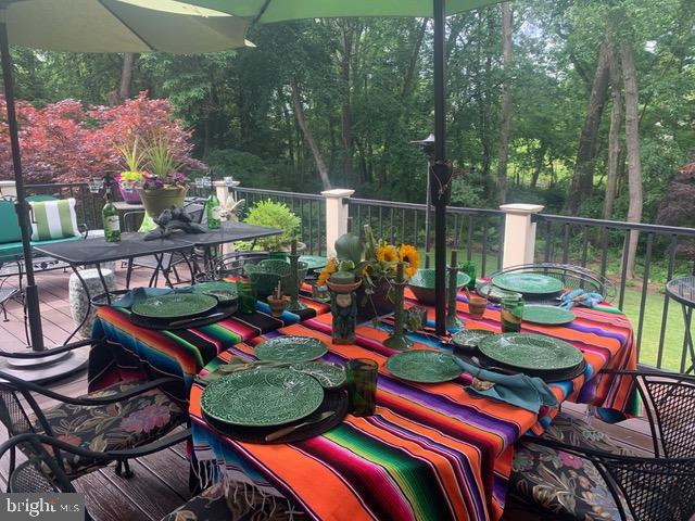 11316 Lapham Drive Oakton, VA 22124 - Photo 8 of 87 Deck dining