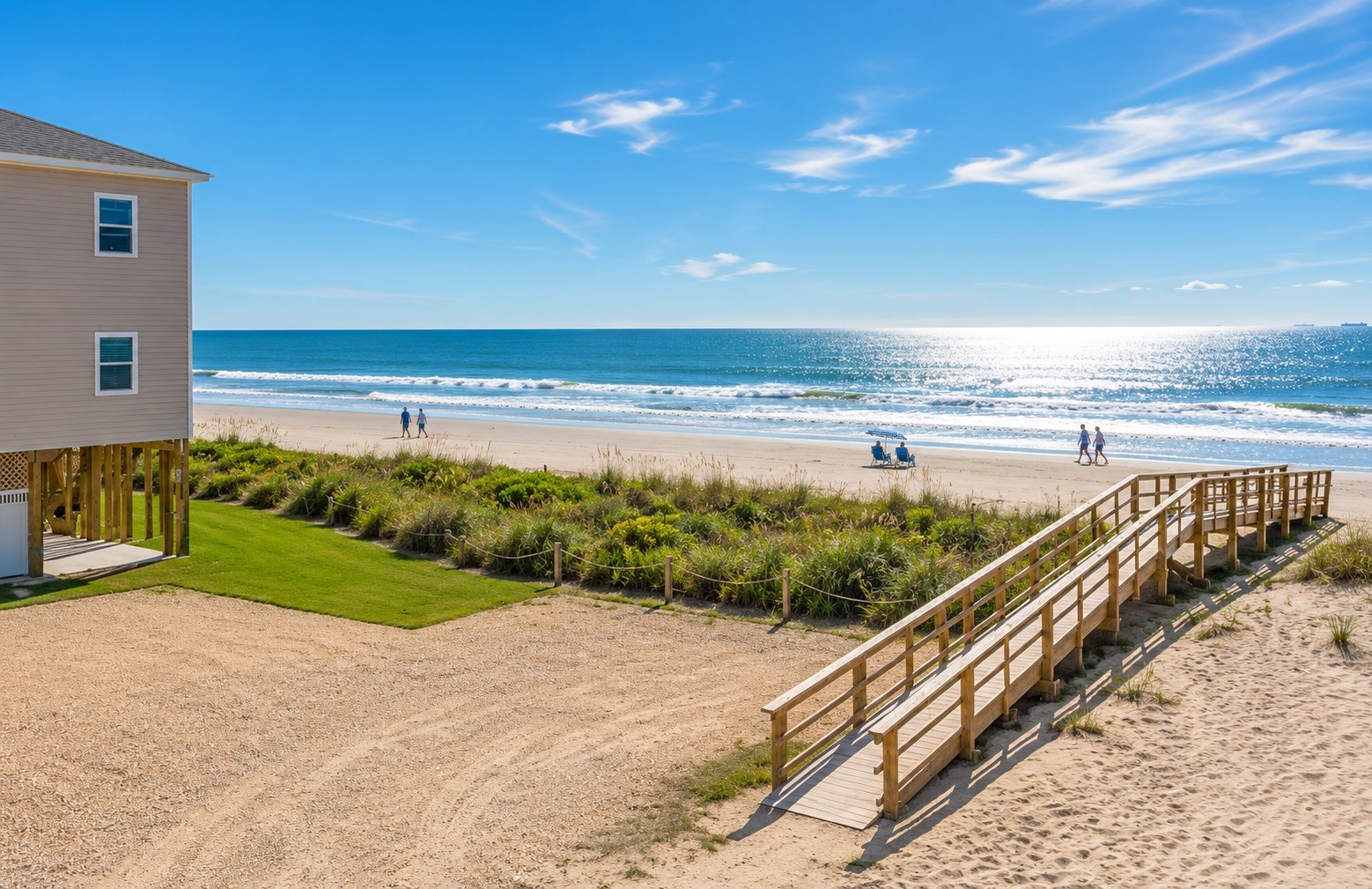 116 Howard Avenue, Unit I Surfside Beach, TX 77541 - Photo 23 of 39 A rendering of the parking and proximity to beach