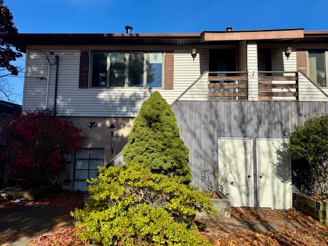 a view of a house with a porch