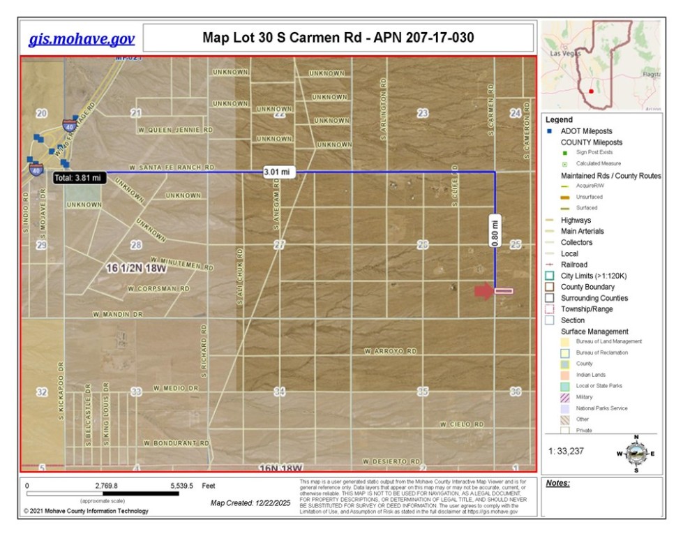 Lot 30 South Carmen Road Yucca, AZ 86438 - Photo 11 of 17